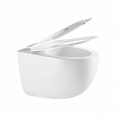 Подвесной унитаз безободковый Terminus Енисей Monolit 560х390 белый Братск - фото 7