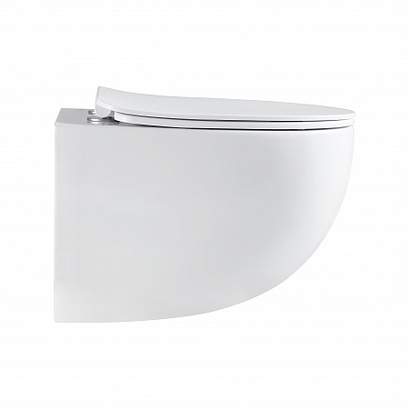 Подвесной унитаз безободковый Terminus Енисей Monolit 560х390 белый Братск - фото 4