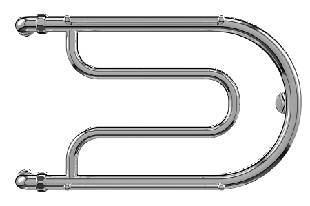 Фокстрот AISI 32х2 320х700 Полотенцесушитель  TERMINUS Братск - фото 2