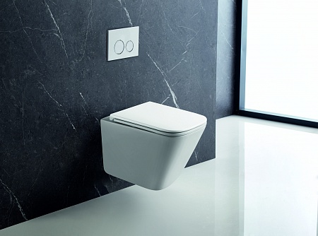 Подвесной унитаз безободковый Terminus Ватикан Monolit 490х340 белый Братск - фото 1 Подвесной унитаз безободковый Terminus Ватикан Monolit 490х340 белый Братск - фото 1